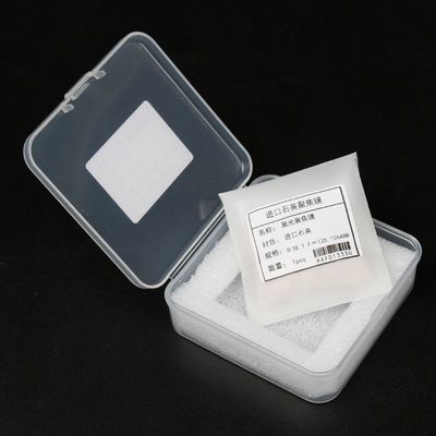 Clear JGS1 Quartz 36mm FL 150mm Laser Focus Mirror